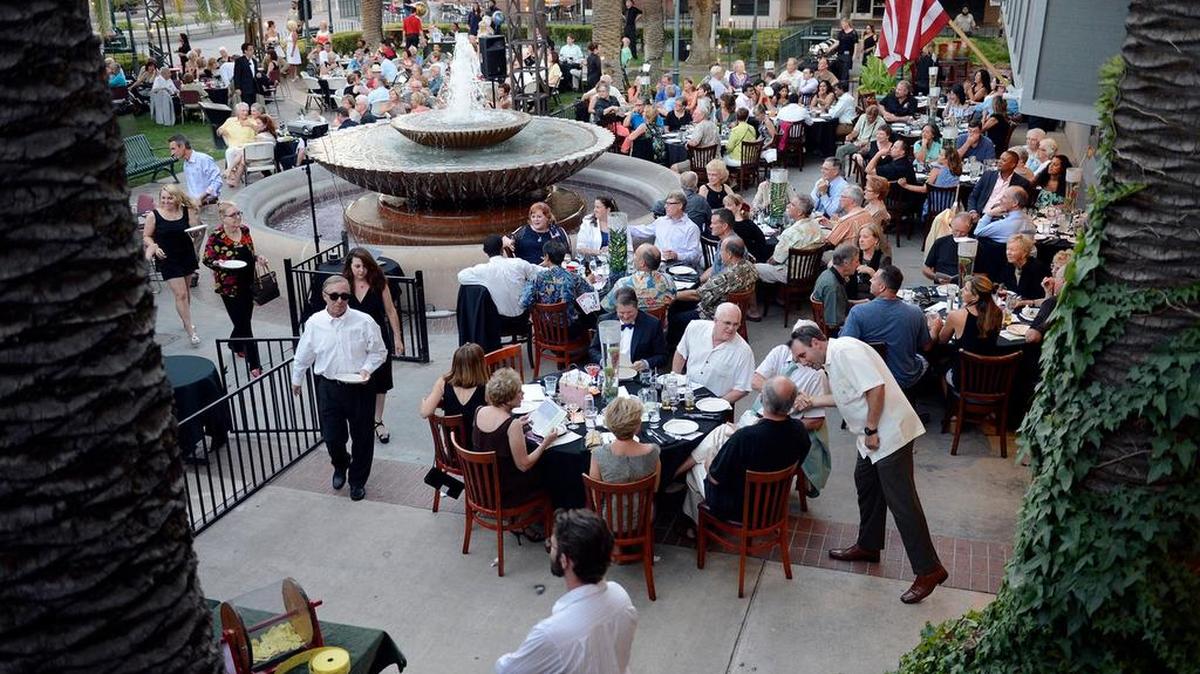 
Playhouse Merced’s Annual Fundraising Gala was themed “A Night at the Sands” last year. The event will return with a Grand Ole Opry theme at 6:30 p.m. Saturday outside 510 Bistro in Bob Hart Square in downtown Merced.
