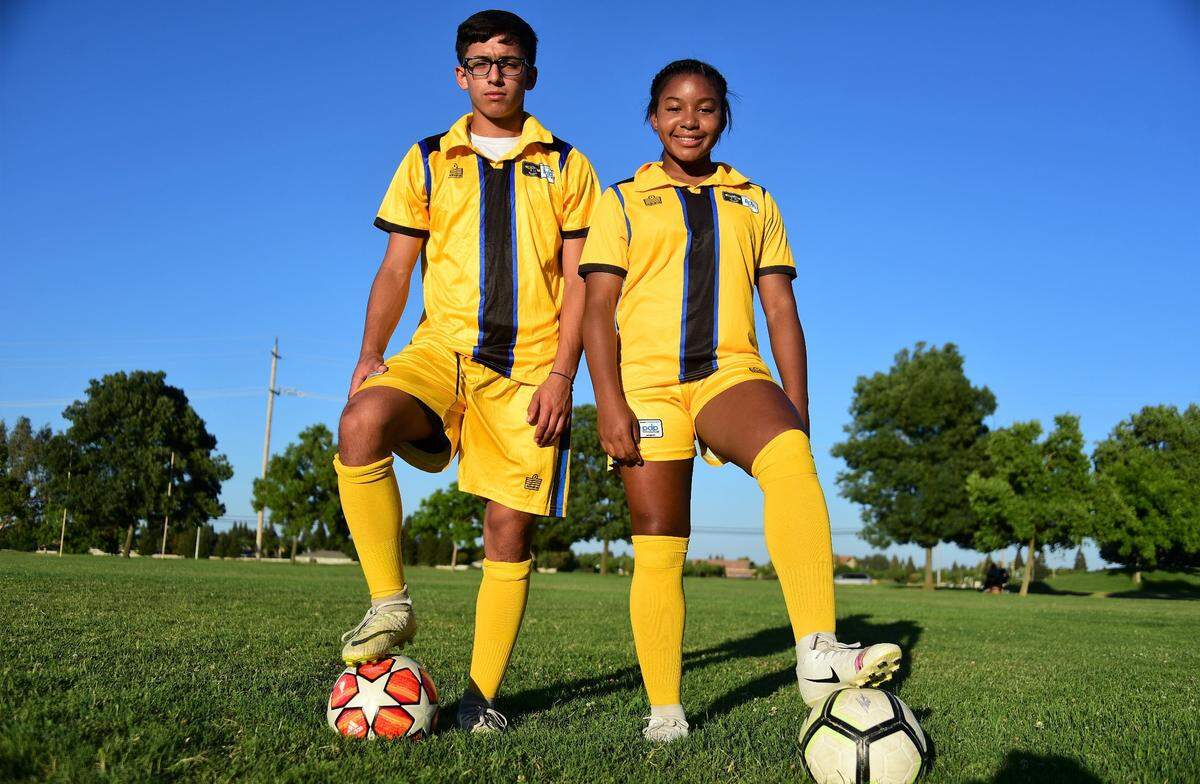 Julian Lomeli and Haley Espinoza both were selected to their respective NorCal Premier’s Player Development Program State 17U soccer team that will compete at the 2019 Gothica Cup in Sweden.