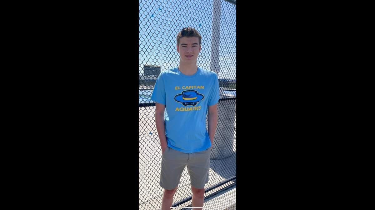 El Capitan sophomore Rob Carpenter set a Central California Conference record in the 100-yard freestyle with a time of 46.91 seconds at the CCC Championships this past week.