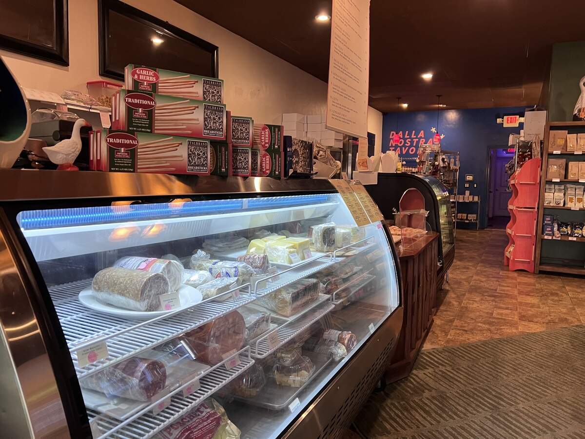 The Goods Italian Market and Deli also serves a variety of ready-to-eat items, including sandwiches, wraps, mac and cheese, pasta salad and pesto cauliflower.