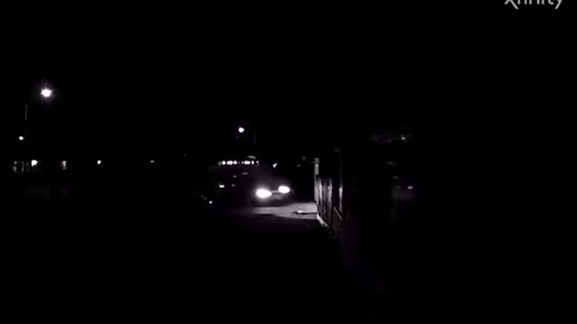 Merced hit-and-run crash into house captured on camera. Suspects remain at large