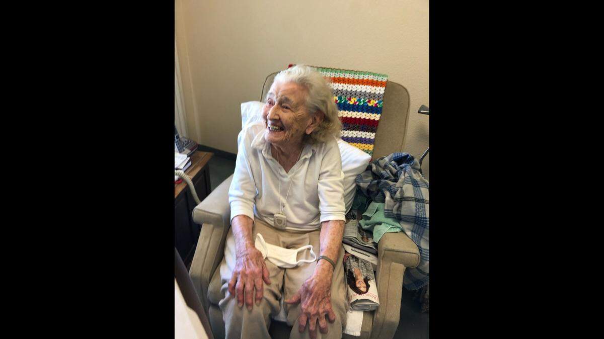 Los Banos resident Eileen Sorensen recently celebrated her 100th birthday.