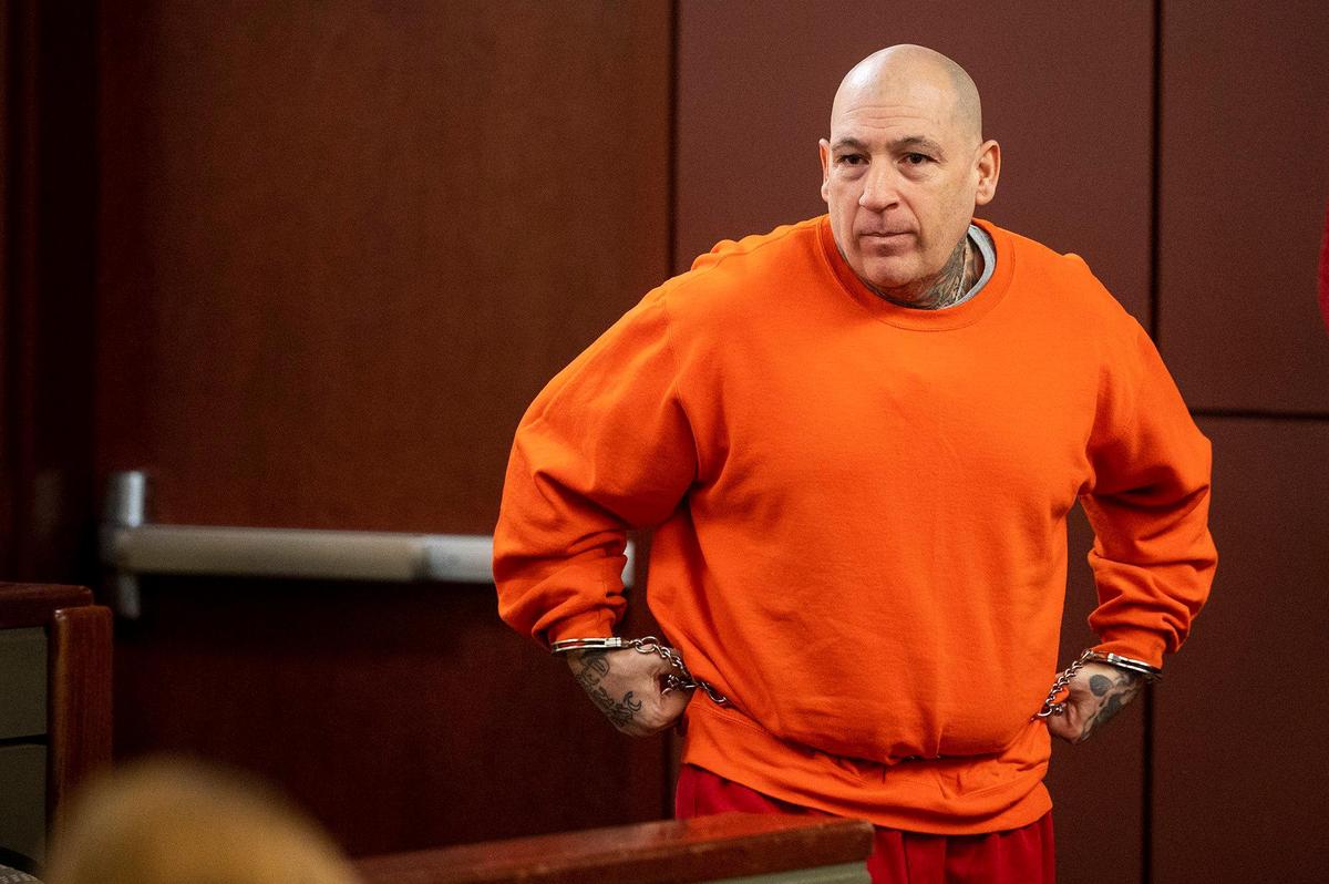 Jesus Manuel Salgado, 48, walks out of the courtroom after appearing before Judge Carol Ash in Merced County Superior Court in Merced, Calif., on Wednesday, June 14, 2023. Salgado has been charged with four counts of first-degree murder with special circumstances for the Oct. 2022 kidnapping and killing of an 8-month-old, her parents and uncle.