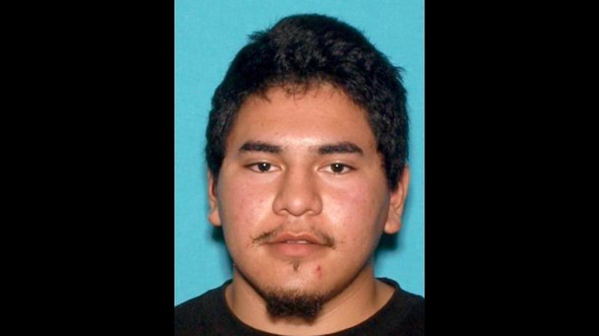 Authorities have asked the public for help locating homicide suspect Carlos Maldonado-Pizarro, 21, of Stevinson. According to police, Maldonado-Pizarro was identified as a suspect in the March 8, 2021, shooting death of a 14-year-old boy in the 1100 block of P Street in Merced. Authorities are looking for Maldonado-Pizarro and his red four-door Honda Accord with license plate 6FNJ333. He should be considered armed and dangerous. Anyone with information is asked to contact authorities. Image courtesy of Merced Police Department.
