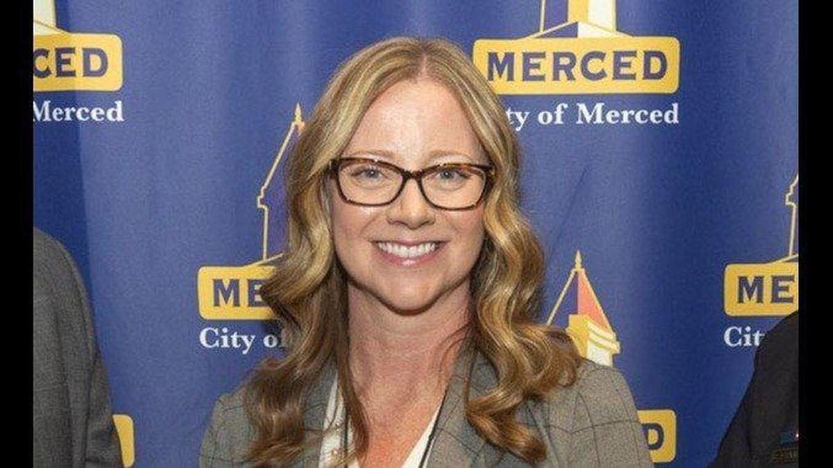 Outgoing Merced City Manager Stephanie Dietz was honored for her service during her last Merced City Council meeting. Her last day as city manager is Nov. 15. Photo credit Roger J. Wyan Photography.