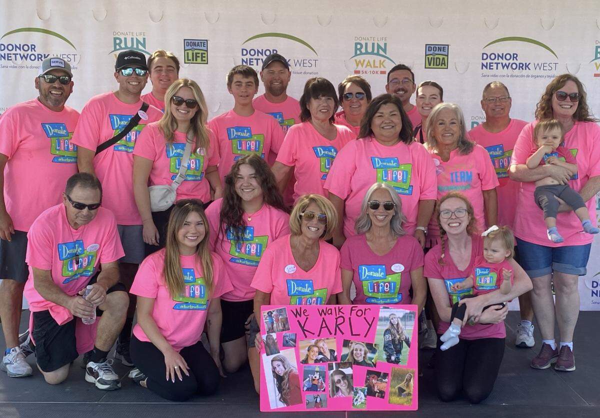 The Barker family and friends will be participating in their 10th Donor Network West Foundation Run/Walk on Saturday in San Ramon to honor former Hilmar High School graduate Karly Barker died of a brain aneurysm at the age of 19 in 2013.