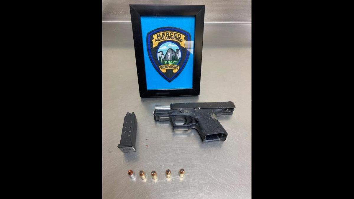A 30-year old Atwater man was arrested for possessing a firearm after leading Merced police officers on a high-speed pursuit early on Thursday morning.
