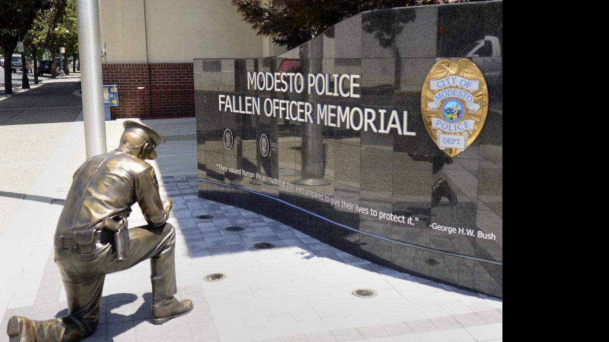 JW Modesto PD Monmument