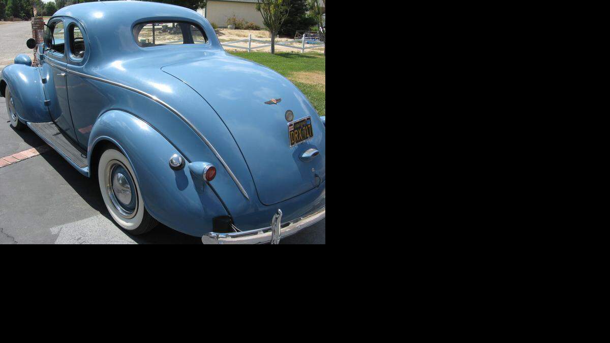 This 1938 Dodge coupe is owned by Gene and Barbara Holiday of Atwater.
