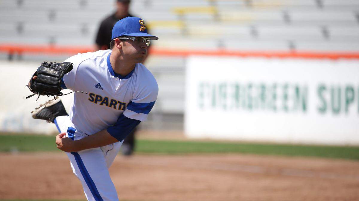 San Jose State senior Andrew Mitchel, who graduated from Buhach Colony in 2015, was drafted by the San Diego Padres in the eight round on Tuesday, June 4, 2019.