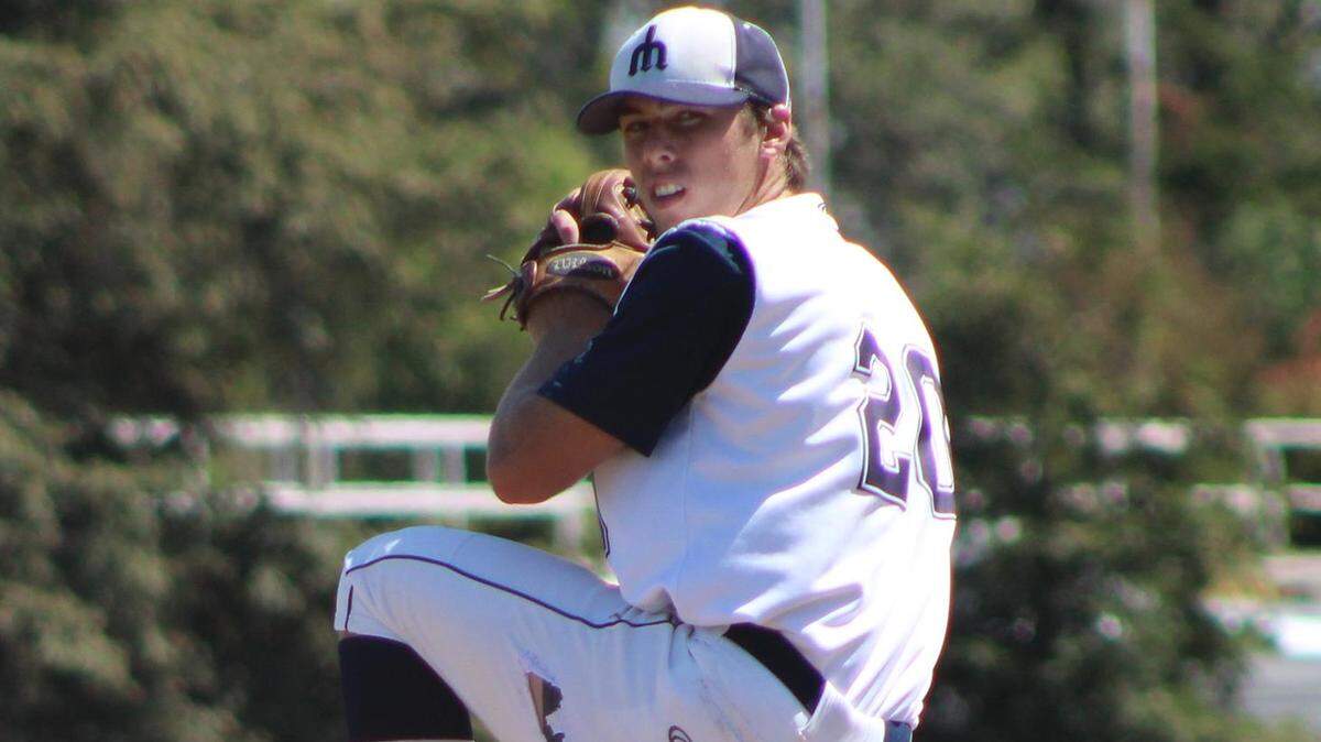Merced College freshman Clayton Hall set a MC record with 11 saves this season. Hall also led the state with a 0.21 ERA.