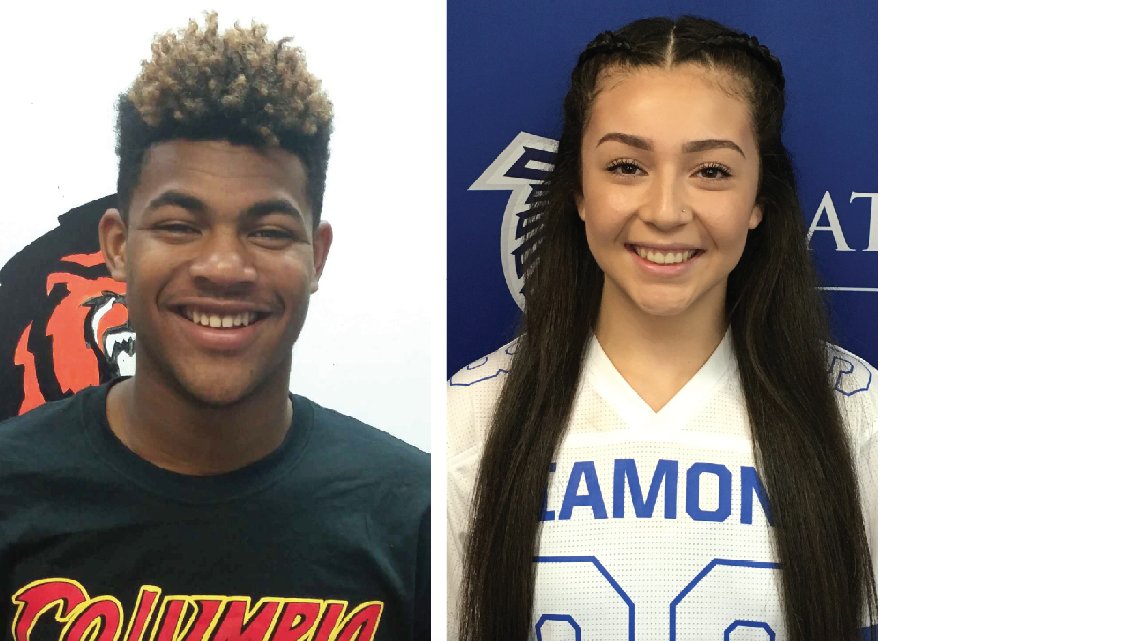 A.J. Stewart, Merced; Heaven Mazon, Atwater