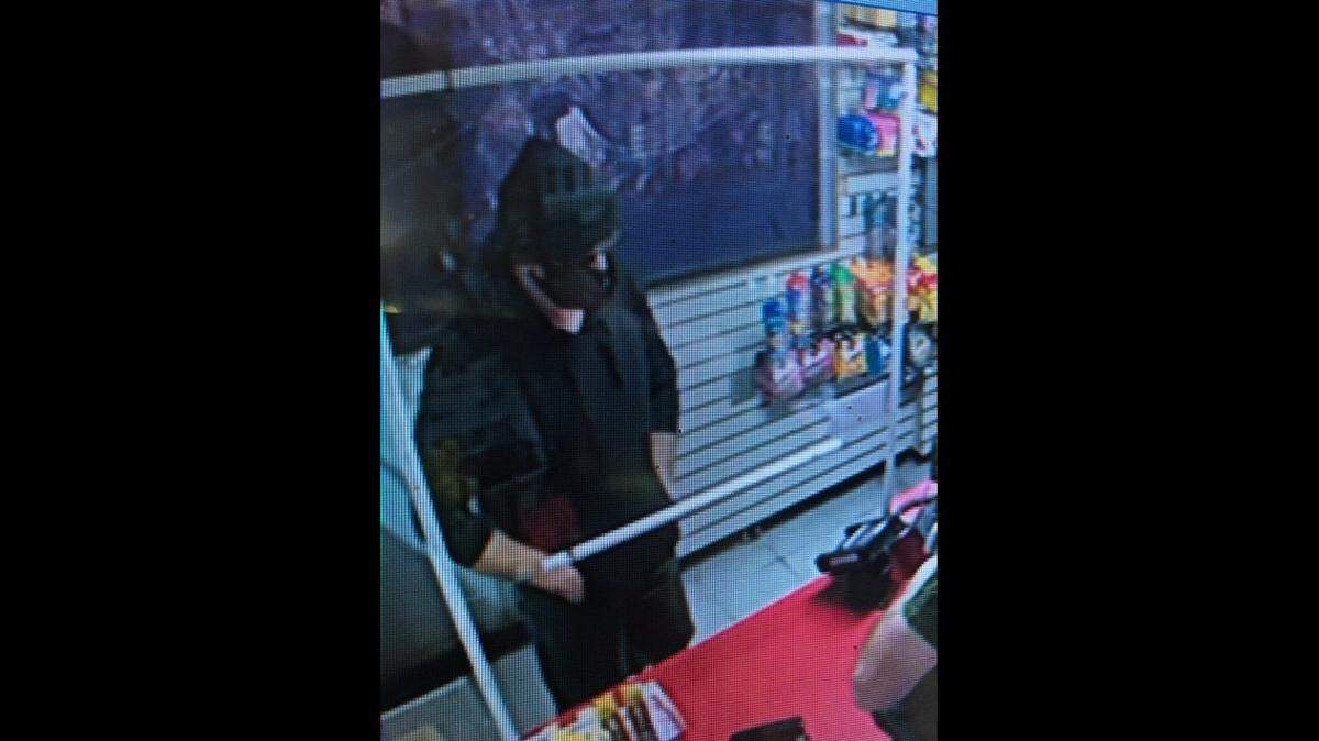 Merced police are seeking help from the public in identifying this suspect who robbed Smiley’s Shell gas station in Merced on Friday morning.