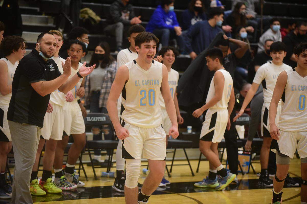 El Capitan High junior Brody Collins is averaging 20 points per game for the Gauchos this season after coming back from two knee surgeries for a torn meniscus ligament in his right knee.