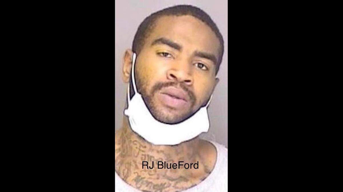 RJ BlueFord of Merced is wanted for an armed robbery that occurred on Saturday, July 9, 2022, according to the Merced Police Department.