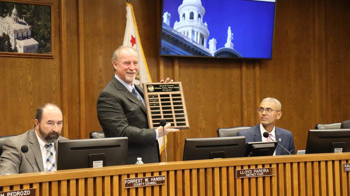 Board Chairman Lloyd Pareira