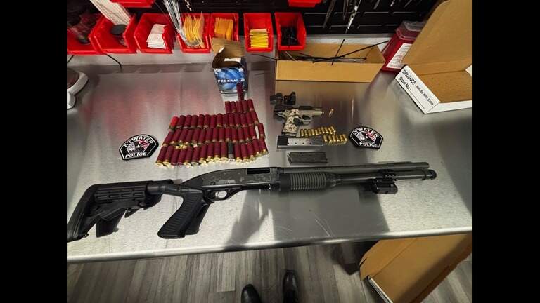 After short standoff, Atwater man surrenders to police. He faces gun charges