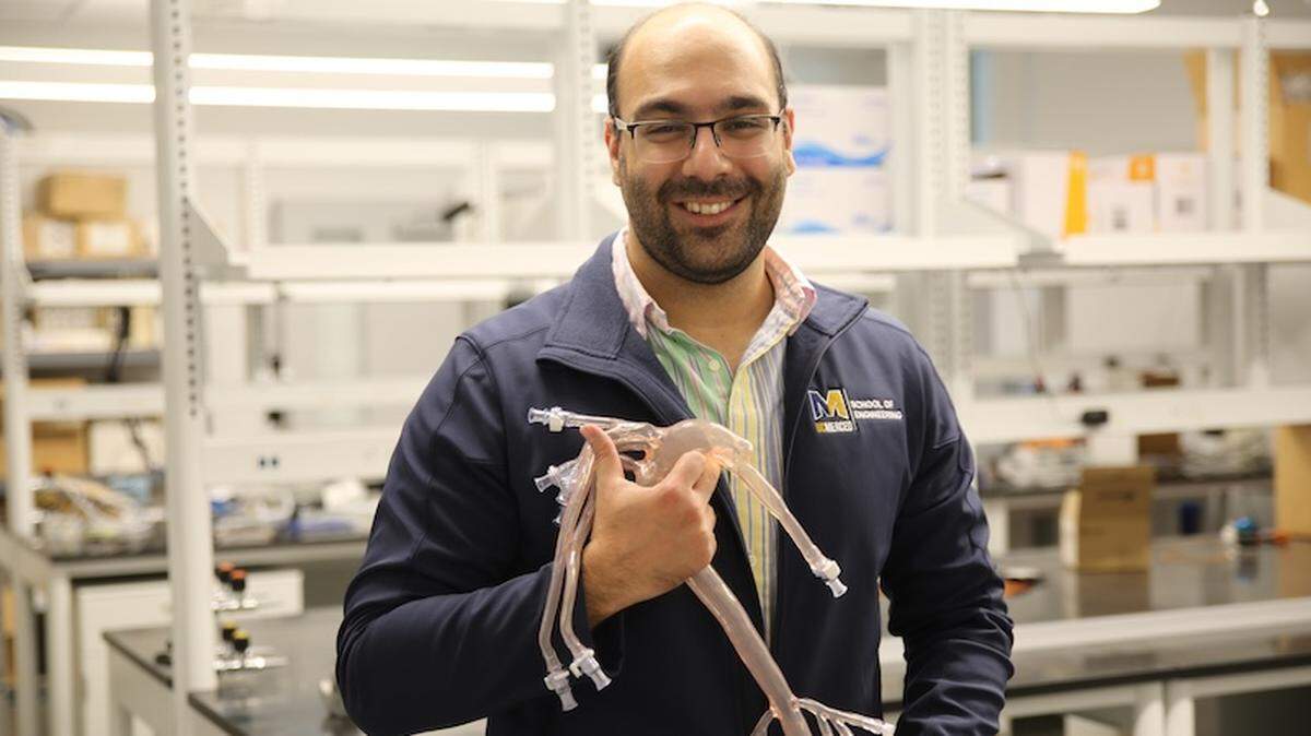 Arian Aghilinejad is a first-year bioengineering professor at UC Merced.