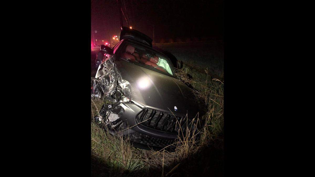 A 47-year old woman was arrested on suspicion of felony DUI collision causing injury, Merced police said, after she crashed into two cars Thursday night, Jan. 20, 2022, on G Street.