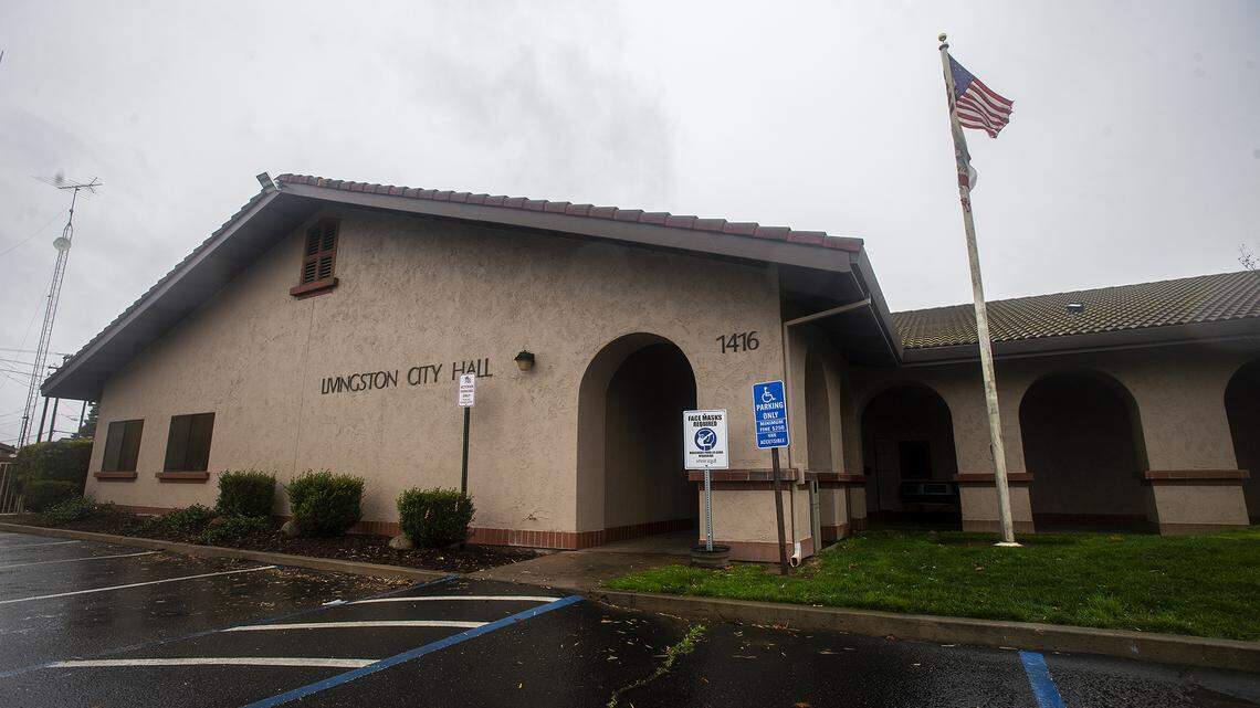 Livingston City Hall located at 1416 C Street in Livingston, Calif., on Thursday, Jan. 28, 2021.