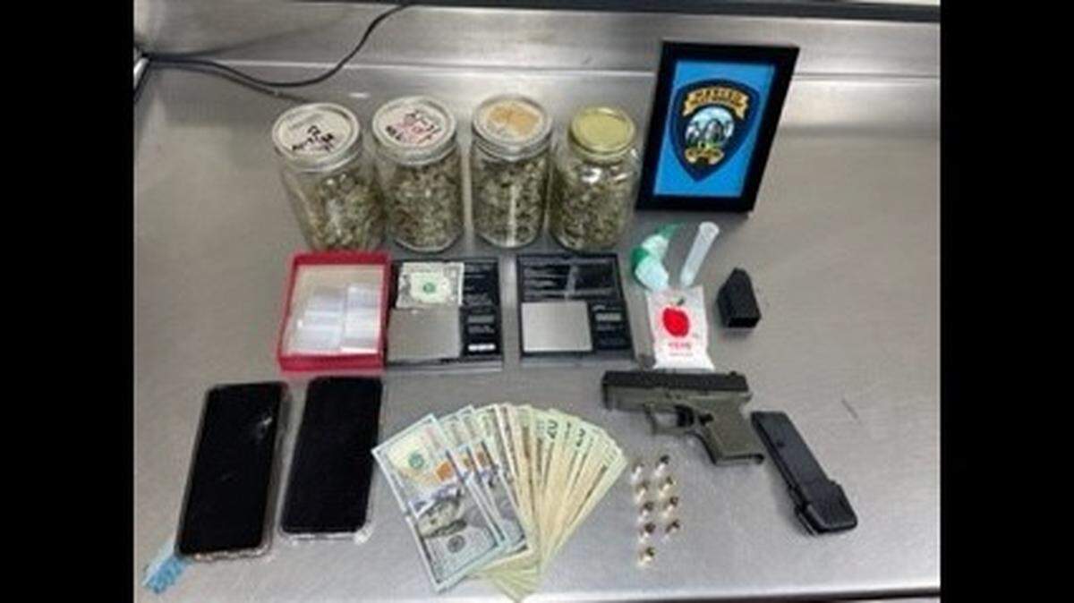 Two Merced gang members were arrested after police offers located a ghost gun and narcotics after serving a search warrant at their home on Friday morning.