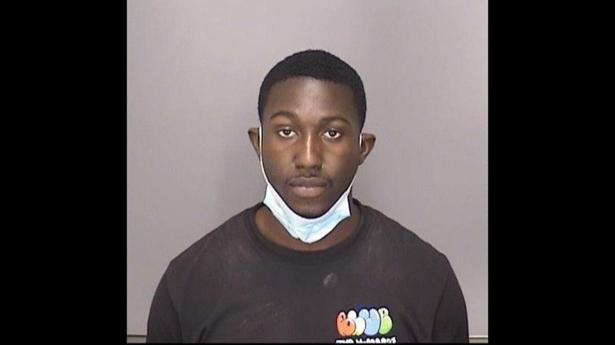 Emari Malik Goss, 22, of Los Angeles. Image courtesy of Merced County Sheriff’s Office.