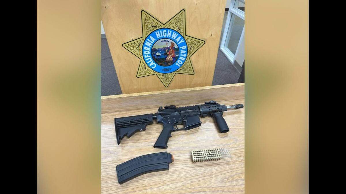 A traffic stop on Highway 99 in Merced County turned into an arrest on gun and drug charges.