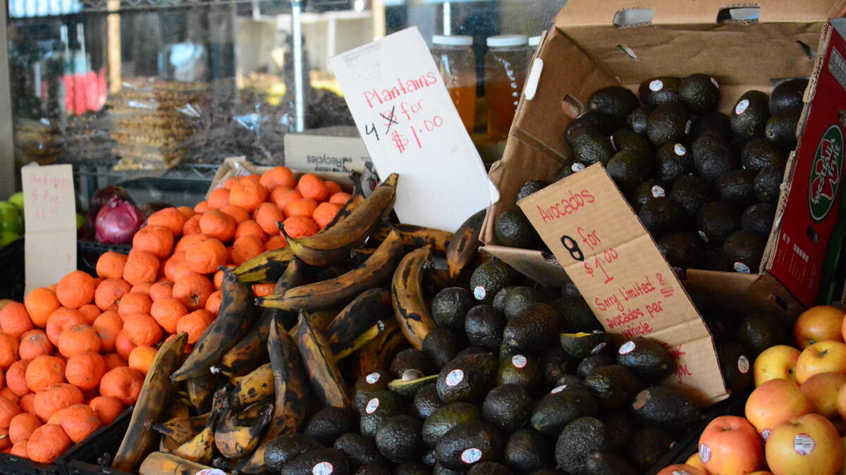 Fruits and vegetables for sale Mercey Springs Produce on Highway 152 in Dos Palos on Thursday Feb. 15, 2017. Major funding cuts to the Supplemental Food Nutrition Program, known as CalFresh in California, in the Trumps administrations proposed budget for next year could negatively impact food assistance organizations in Merced County and people’s access to fresh fruits and vegetables.