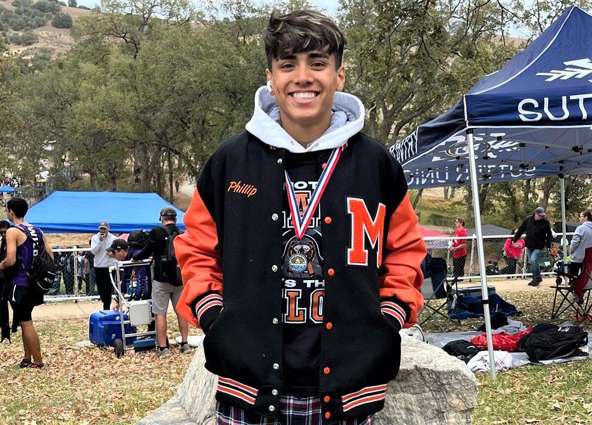 Merced High School senior Phillip Logan was named the Central California Conference Boys Cross Country MVP this season.