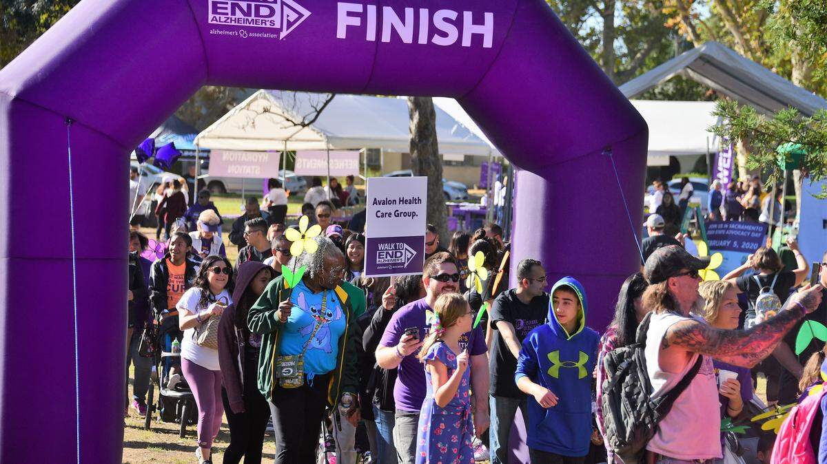 Over 300 people participated in the sixth annual Walk to End Alzheimer’s event at Applegate Park in Merced on Saturday, Oct. 5, 2019.