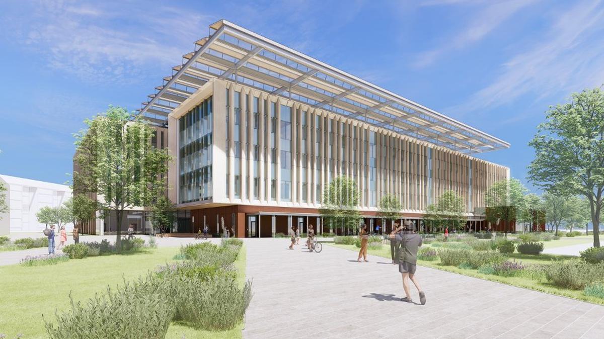 University of California, Merced Regents have approved the construction of a new medical education building, according to UC Merced. Image courtesy of UC Merced.