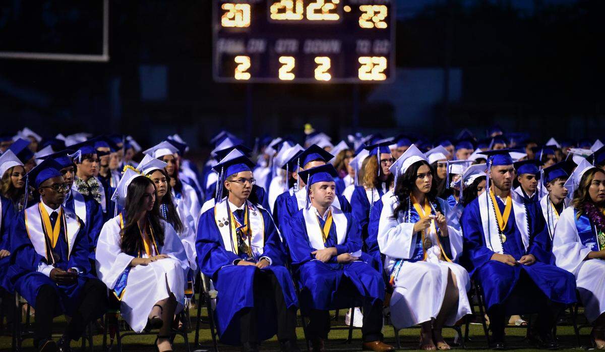 There were 416 Atwater High seniors who graduated on Thursday, June 2, 2022 during a ceremony held at Dave Honey Stadium on the campus of Atwater High School in Atwater, Calif.