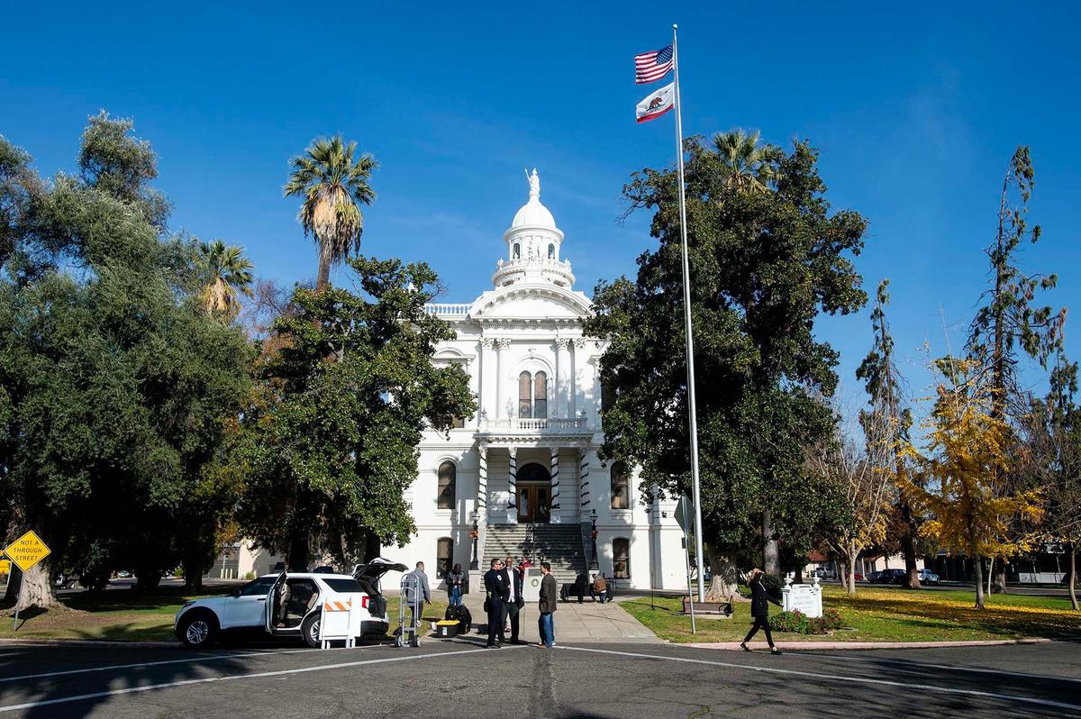 The Merced County Courthouse Museum located at the intersection of West 21st and N streets in Merced, Calif., on Wednesday, Dec. 11, 2024. More than $3 million in funding was secured for the restoration process which will help to maintain the building’s structural integrity and long-term sustainability. County officials said a time capsule containing various items will be buried on the property upon completion of the restoration project.
