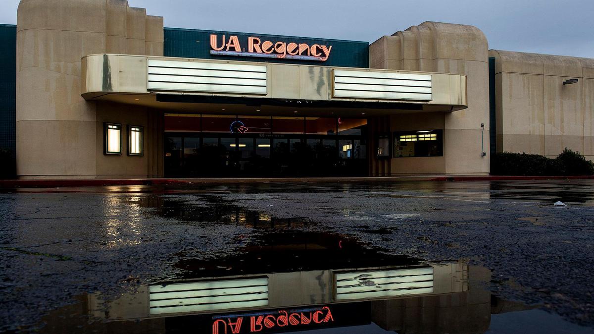 The UA Regency movie theater located at 635 Fairfield Drive in Merced, Calif., on Wednesday, Dec. 22, 2021.