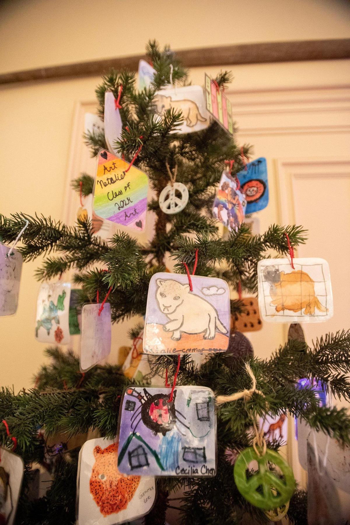 Christmas trees on display at the Merced County Courthouse Museum on Tuesday, Nov. 26, 2024. The annual Christmas tree exhibit features more than 80 trees and runs through Dec. 30. A Christmas Tree open house will be held on Dec. 1 and include live entertainment including musical performances.
