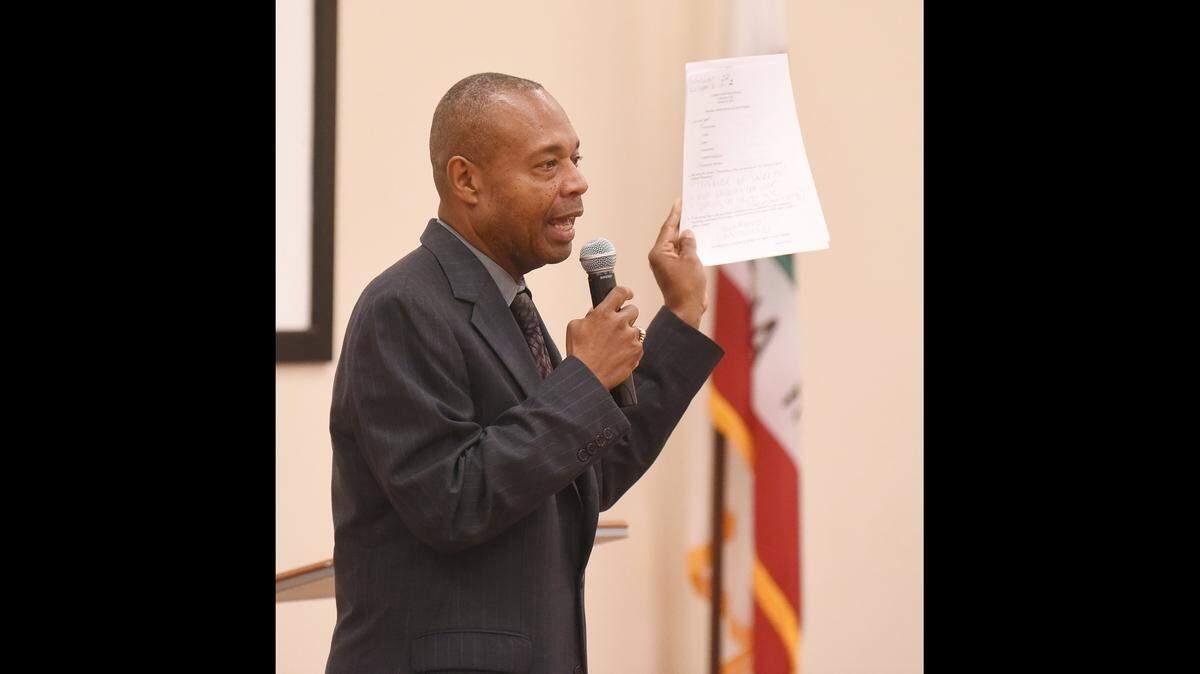 Mark Marshall, superintendent of Los Banos Unified School District, is shown here.