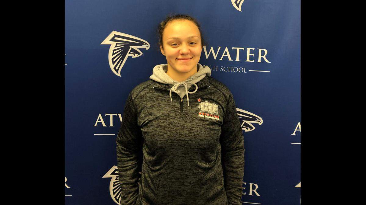 Atwater sophomore Brianna Juarez was one of 15 area wrestlers to qualify for the CIF State Meet at the Sac-Joaquin Section Masters meet in Stockton.