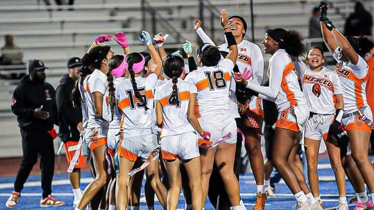 Merced High girls flag football team rallies to beat Atwater, claim another CCC title