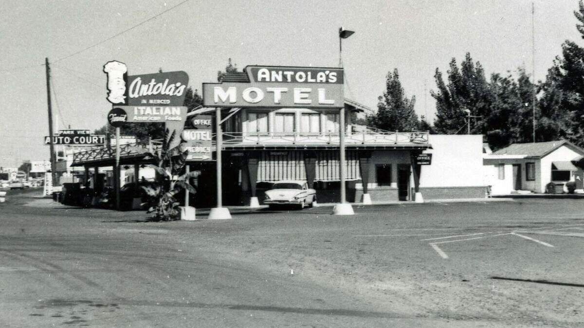 Antola’s Italian Restaurant at 161 E. 16th Street was started by Pietro and Lina Antola in the late 1950s. This picture was taken in August 1959.