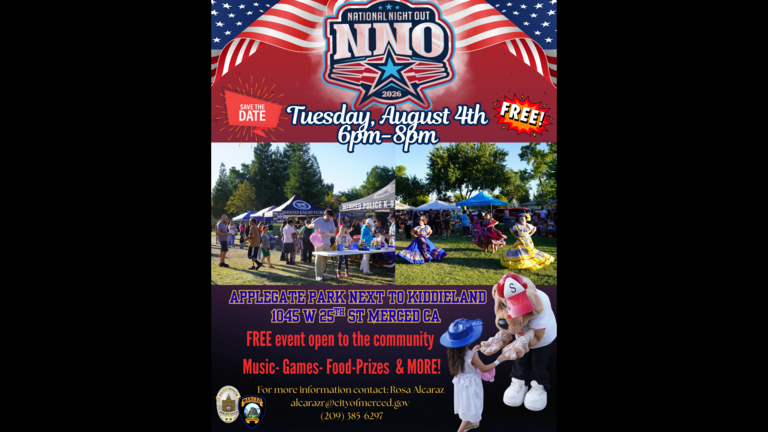 Merced is ready to celebrate National Night Out. What to expect