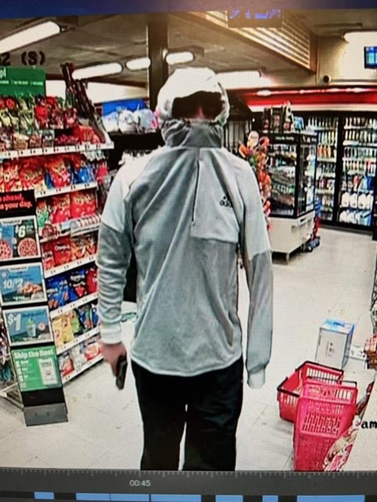 Merced police detectives are seeking help in trying identify this suspect that helped in an armed robbery of a 7-Eleven store in Merced on Tuesday morning.