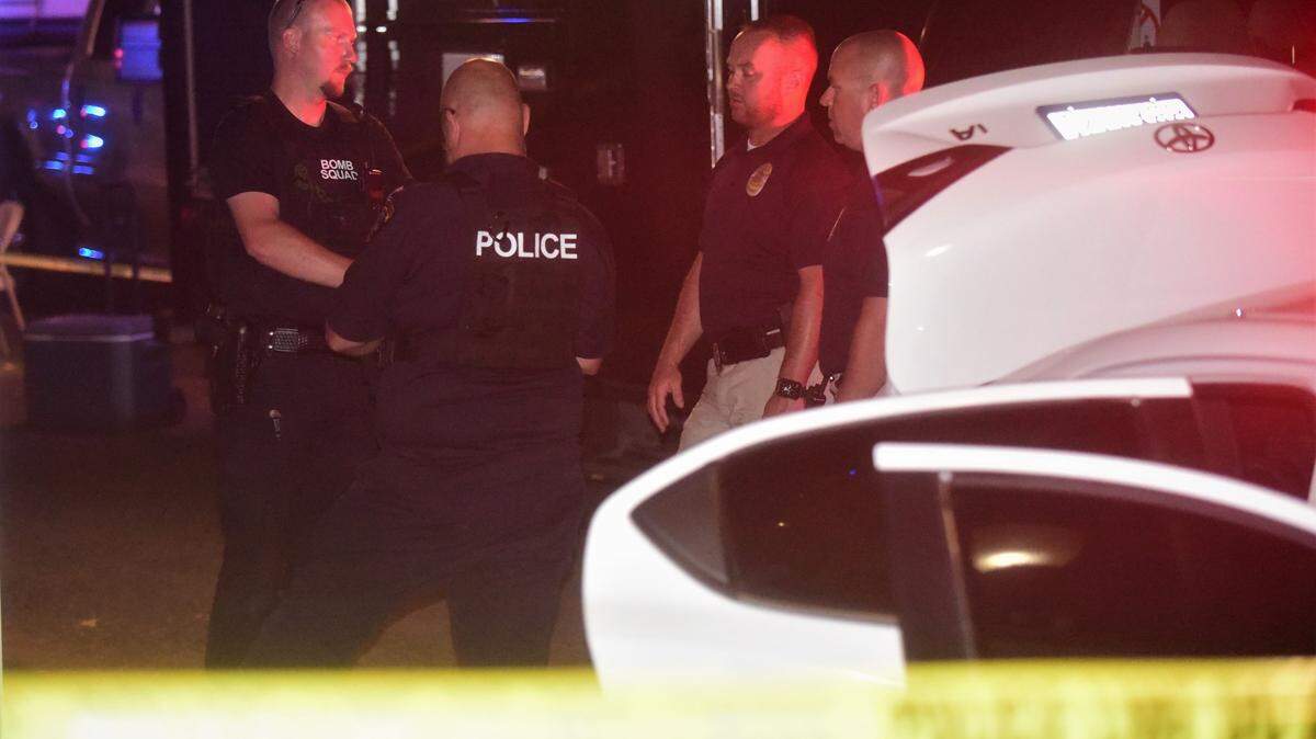 Merced Police officers are investigating a home on West 21st Street in Merced, Calif. after improvised explosive devices were found on Tuesday, June 22, 2021.