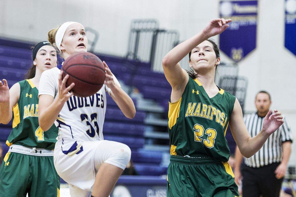 Livingston’s Annie Winton (33) was named the Merced Sun-Star Girls Basketball Player of the Week after winning an online poll. Winton scored 31 points in a win against Hughson.