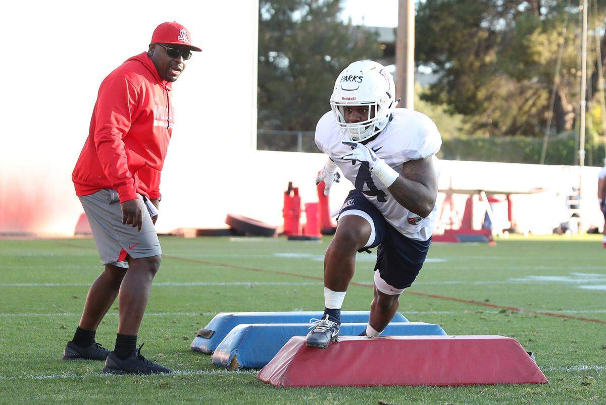 Merced native John Rushing went on to a long coaching career in the NFL and college, including two years at the University of Arizona (shown here). Rushing died on Friday, Oct. 23, 2020.