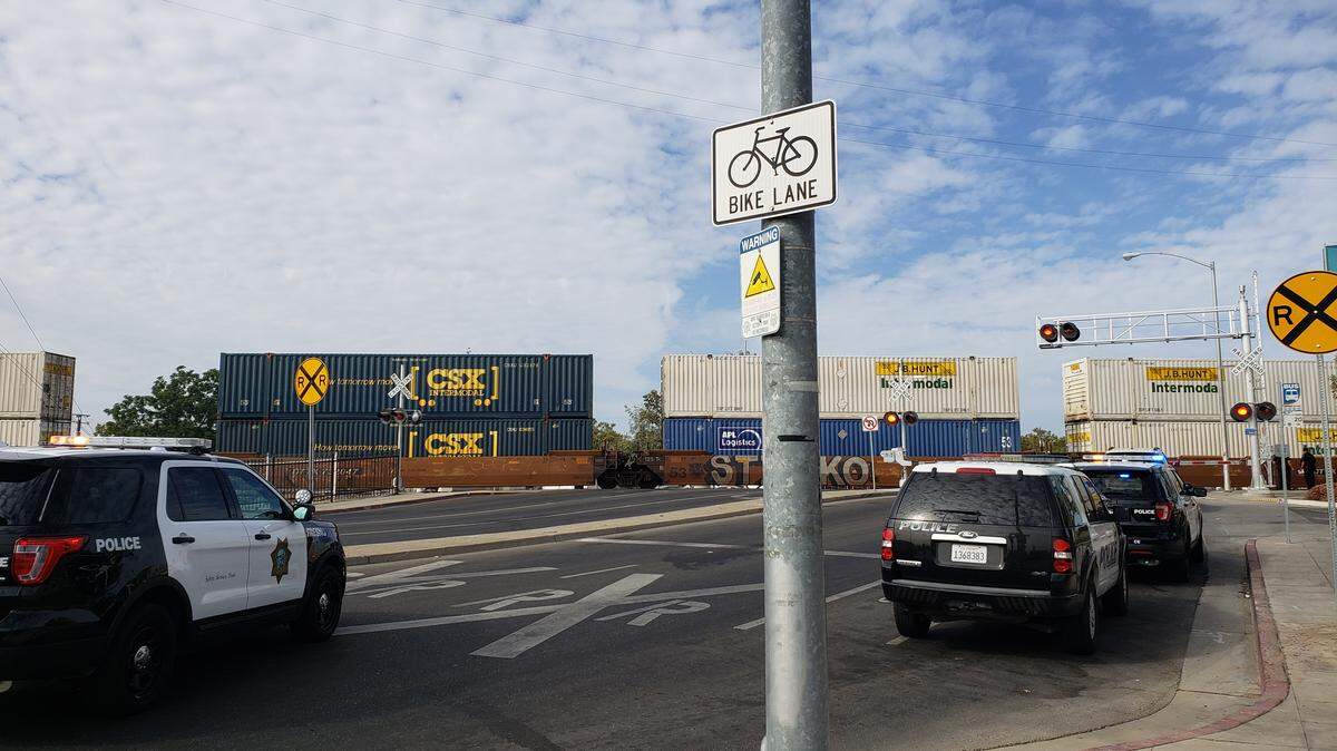 Adolfo Lopez, 23, was fatally struck by a train at Blackstone and McKinley avenues in Fresno on Sunday, Sept. 30, 2018.