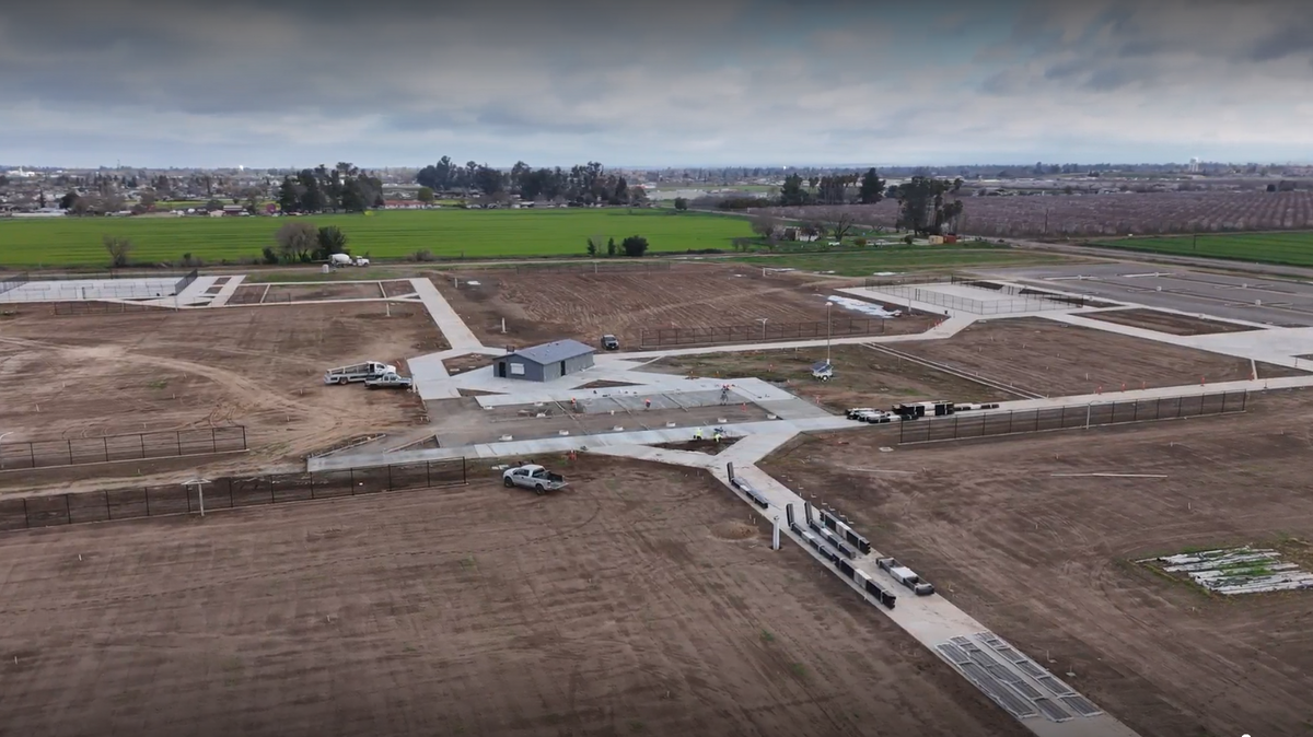 Here’s an aerial view of the Merced Regional Sports Complex located on the corner of f Mission Avenue and Tyler Road in south Merced. The $10 million project will include soccer/football field, pickle ball courts, basketball courts, tennis courts and a playground.
