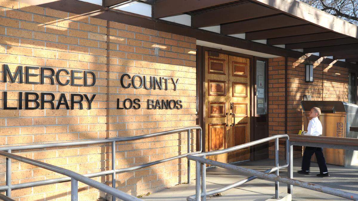 The Merced County Library in Los Banos has been handing out about 100 new library cards each month.