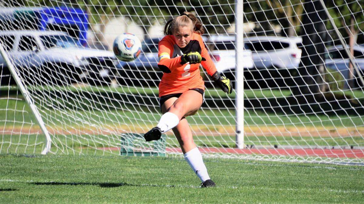 Golden Valley senior goalie Jadyn Gong has recorded 25 shutouts in her last 31 Central California Conference matches.