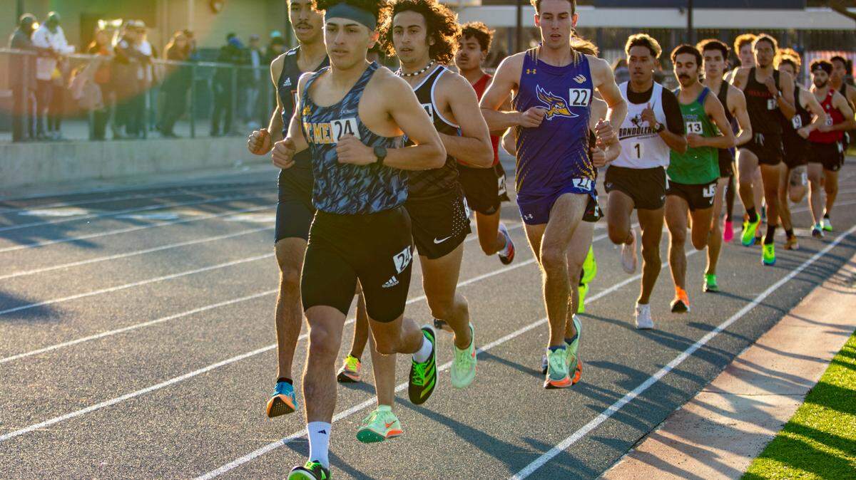 UC Merced’s Jonathan Chavez (24) will compete at the NAIA Track & Field Men’s National Championships May 24-26 in Indiana.