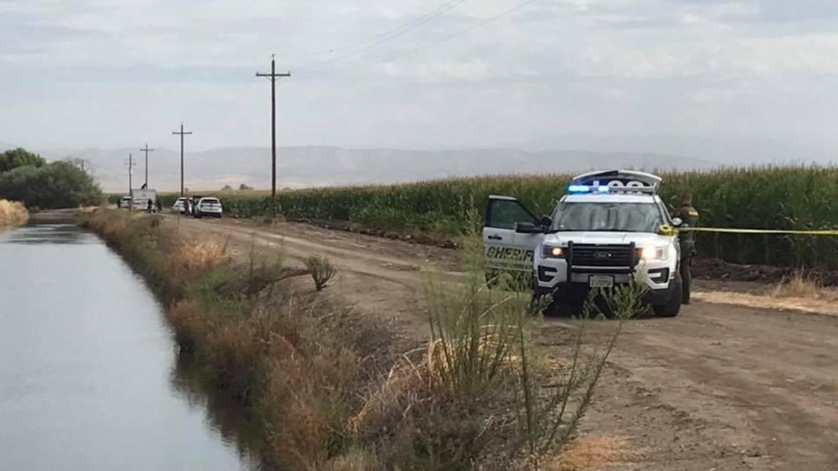 The Merced County Sheriff’s Office is investigating a suspicious death, after a man was found dead on a dirt road in the area of Childs Avenue and Ivett Road in Planada on Thursday, Sept. 5, 2019. Photo courtesy of the Merced County Sheriff’s Office.